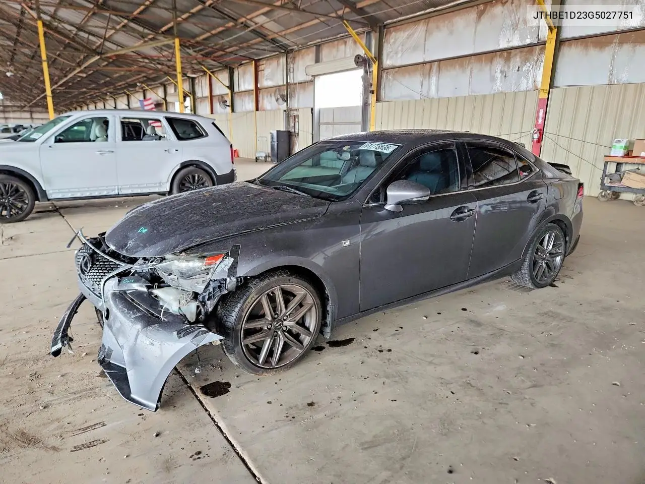 2016 Lexus Is 350 VIN: JTHBE1D23G5027751 Lot: 61773636