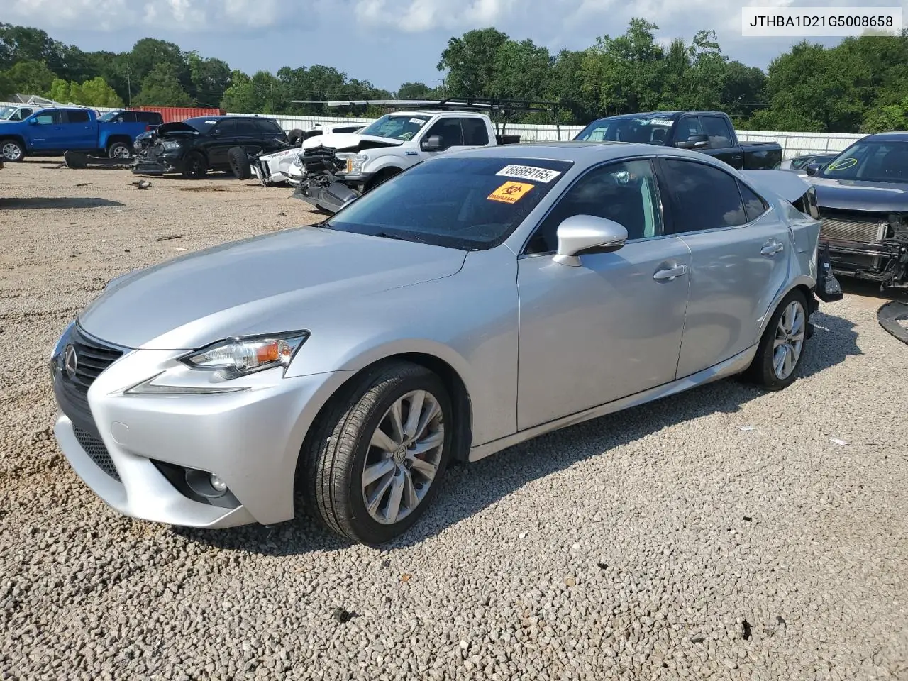 JTHBA1D21G5008658 2016 Lexus Is 200T