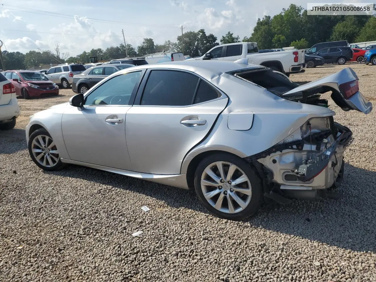 JTHBA1D21G5008658 2016 Lexus Is 200T