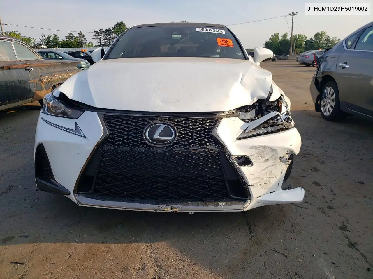 2017 Lexus Is 300 VIN: JTHCM1D29H5019002 Lot: 59082366