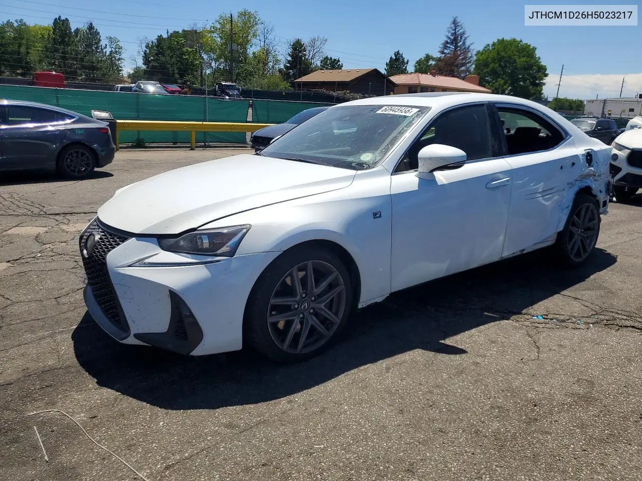 2017 Lexus Is 300 VIN: JTHCM1D26H5023217 Lot: 60945936