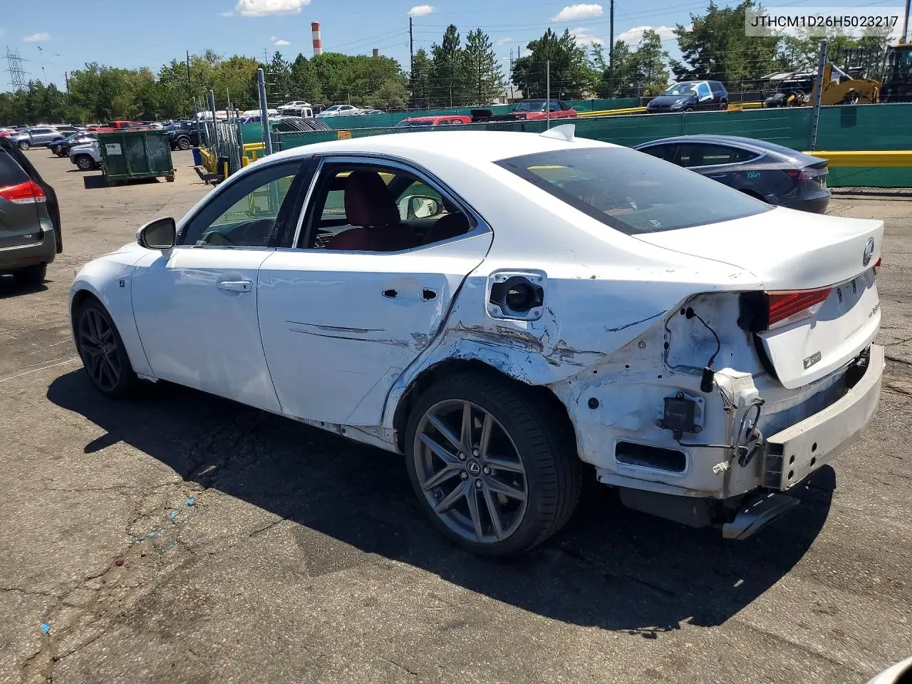 2017 Lexus Is 300 VIN: JTHCM1D26H5023217 Lot: 60945936