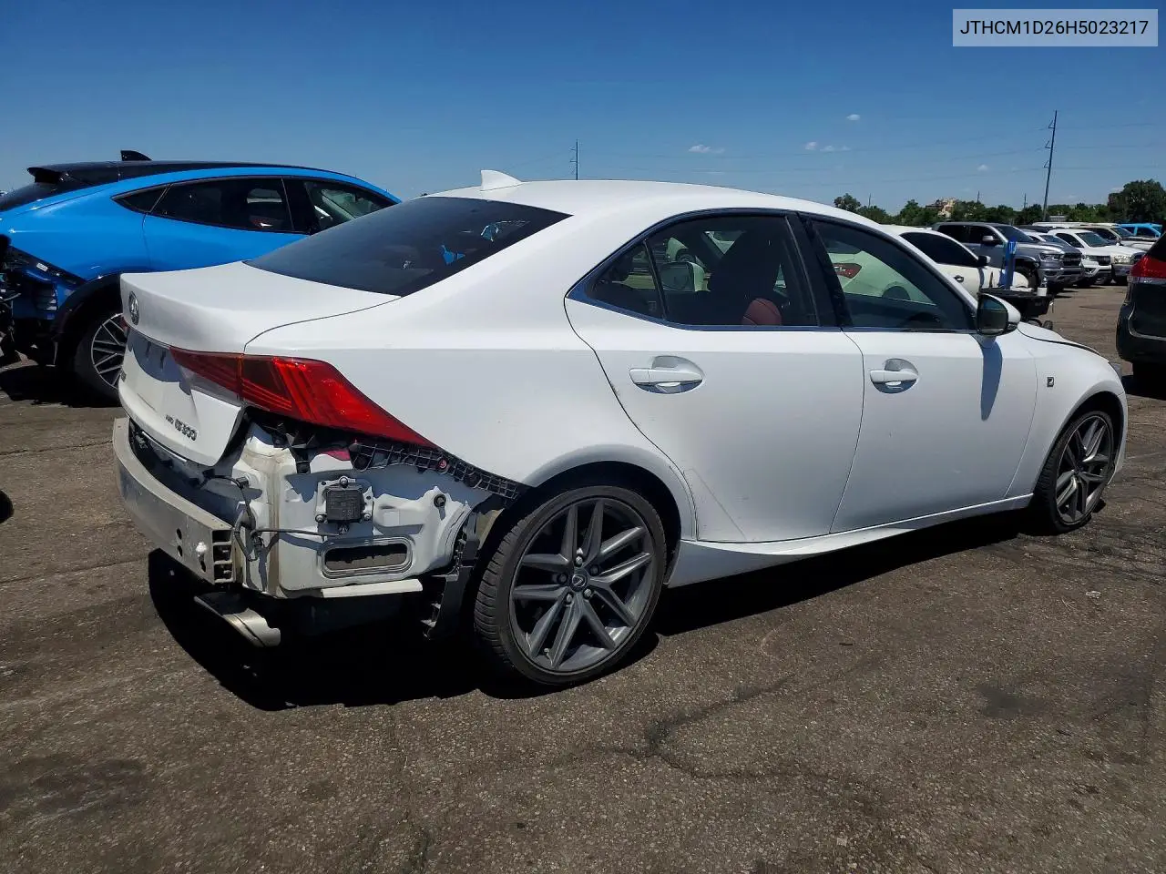 2017 Lexus Is 300 VIN: JTHCM1D26H5023217 Lot: 60945936