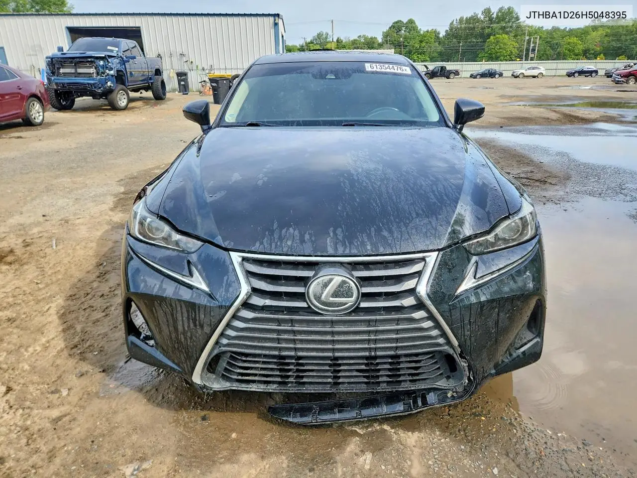 2017 Lexus Is 200T VIN: JTHBA1D26H5048395 Lot: 61354476