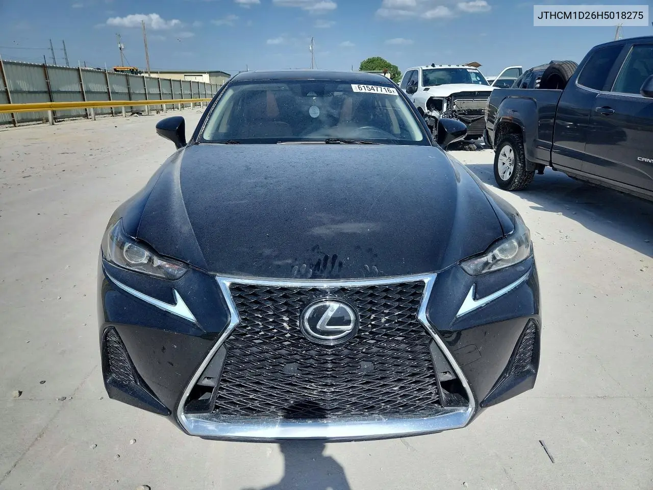 2017 Lexus Is 300 VIN: JTHCM1D26H5018275 Lot: 61547716