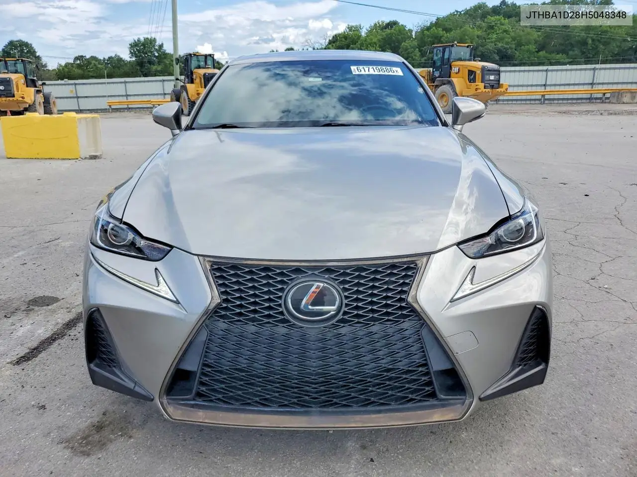 2017 Lexus Is 200T VIN: JTHBA1D28H5048348 Lot: 61719886
