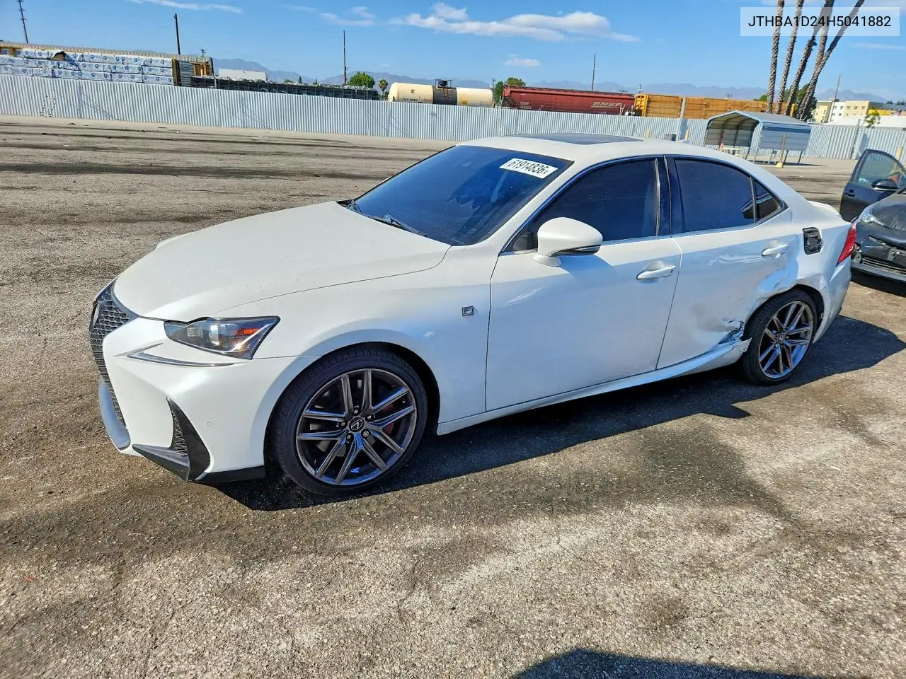 2017 Lexus Is 200T VIN: JTHBA1D24H5041882 Lot: 61914836
