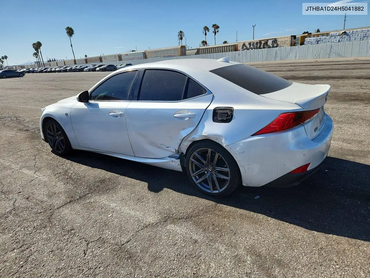 2017 Lexus Is 200T VIN: JTHBA1D24H5041882 Lot: 61914836