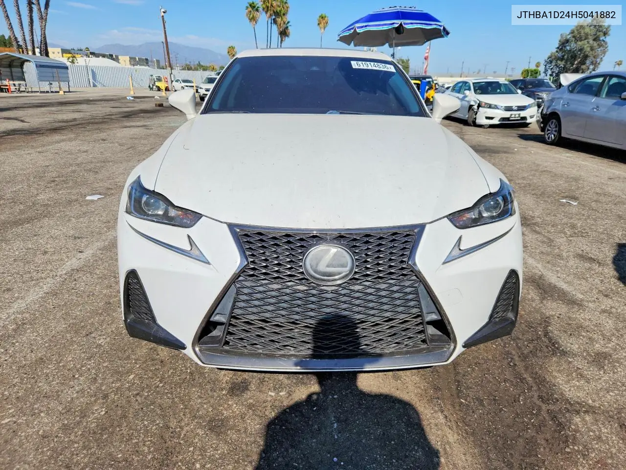 2017 Lexus Is 200T VIN: JTHBA1D24H5041882 Lot: 61914836
