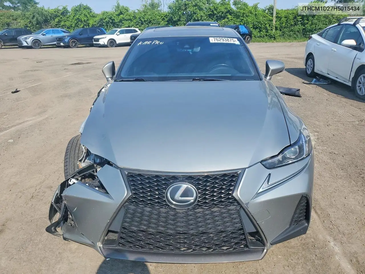 2017 Lexus Is 300 VIN: JTHCM1D27H5015434 Lot: 76293875