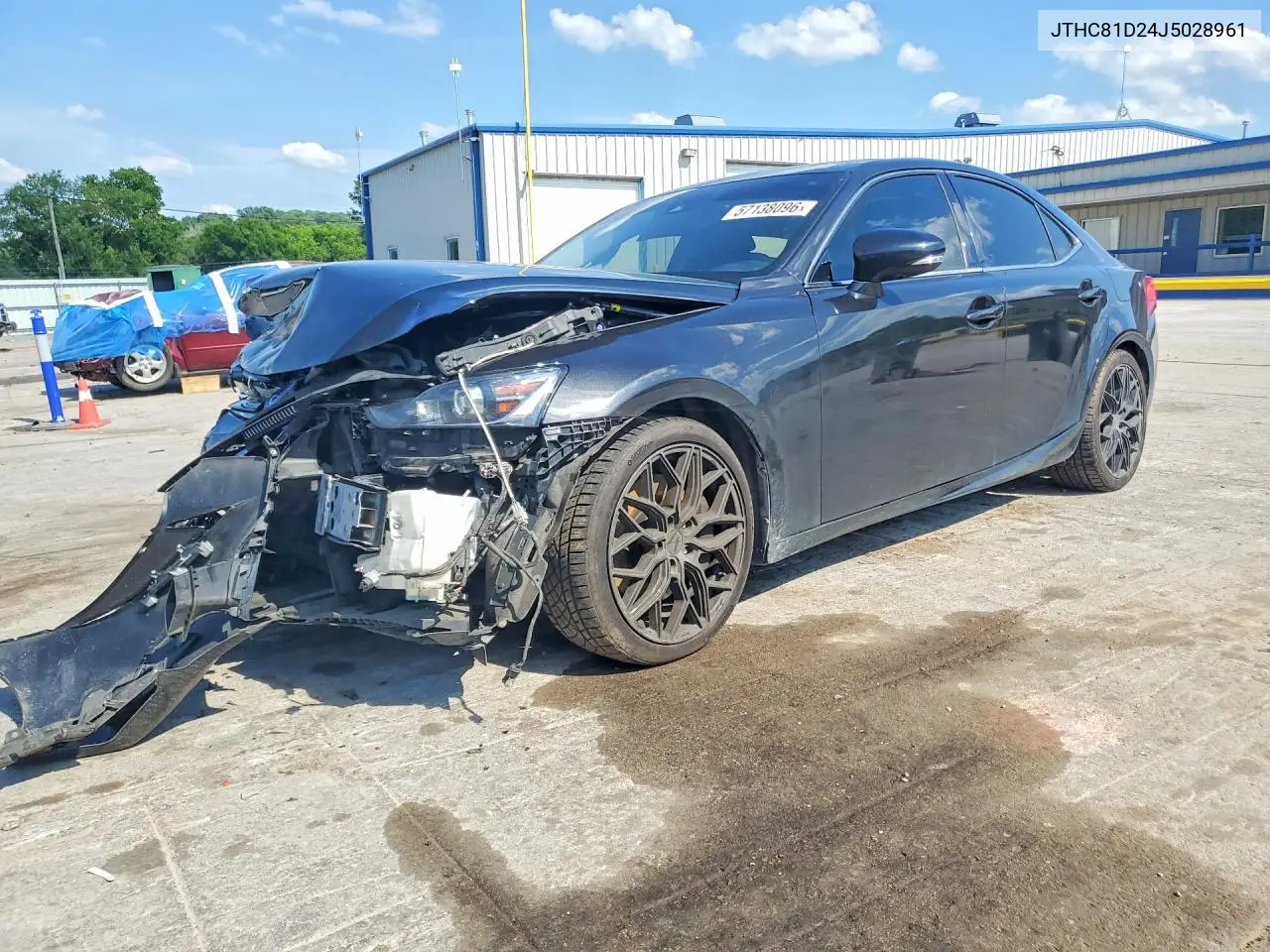 2018 Lexus Is 300 VIN: JTHC81D24J5028961 Lot: 57138096