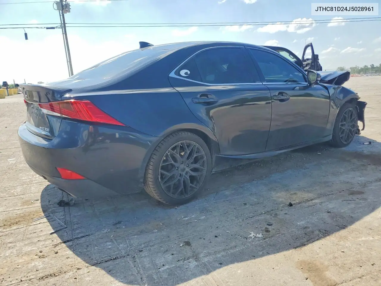 2018 Lexus Is 300 VIN: JTHC81D24J5028961 Lot: 57138096