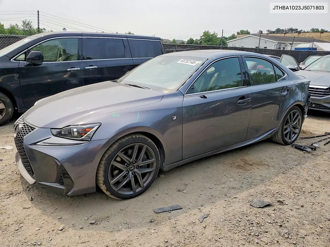 2018 Lexus Is 300 VIN: JTHBA1D23J5071803 Lot: 60752146
