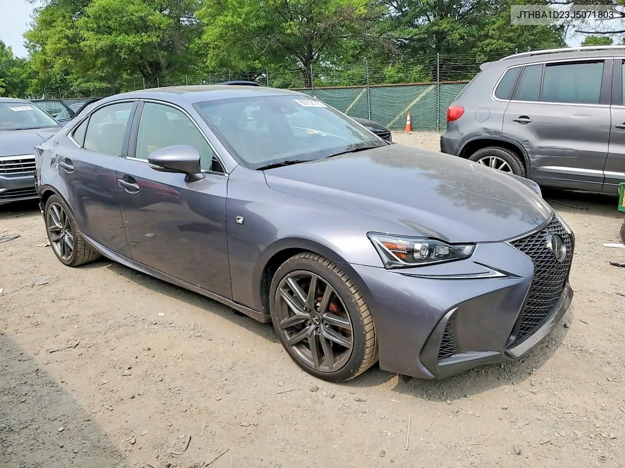 2018 Lexus Is 300 VIN: JTHBA1D23J5071803 Lot: 60752146