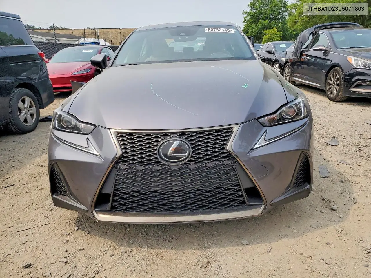 2018 Lexus Is 300 VIN: JTHBA1D23J5071803 Lot: 60752146