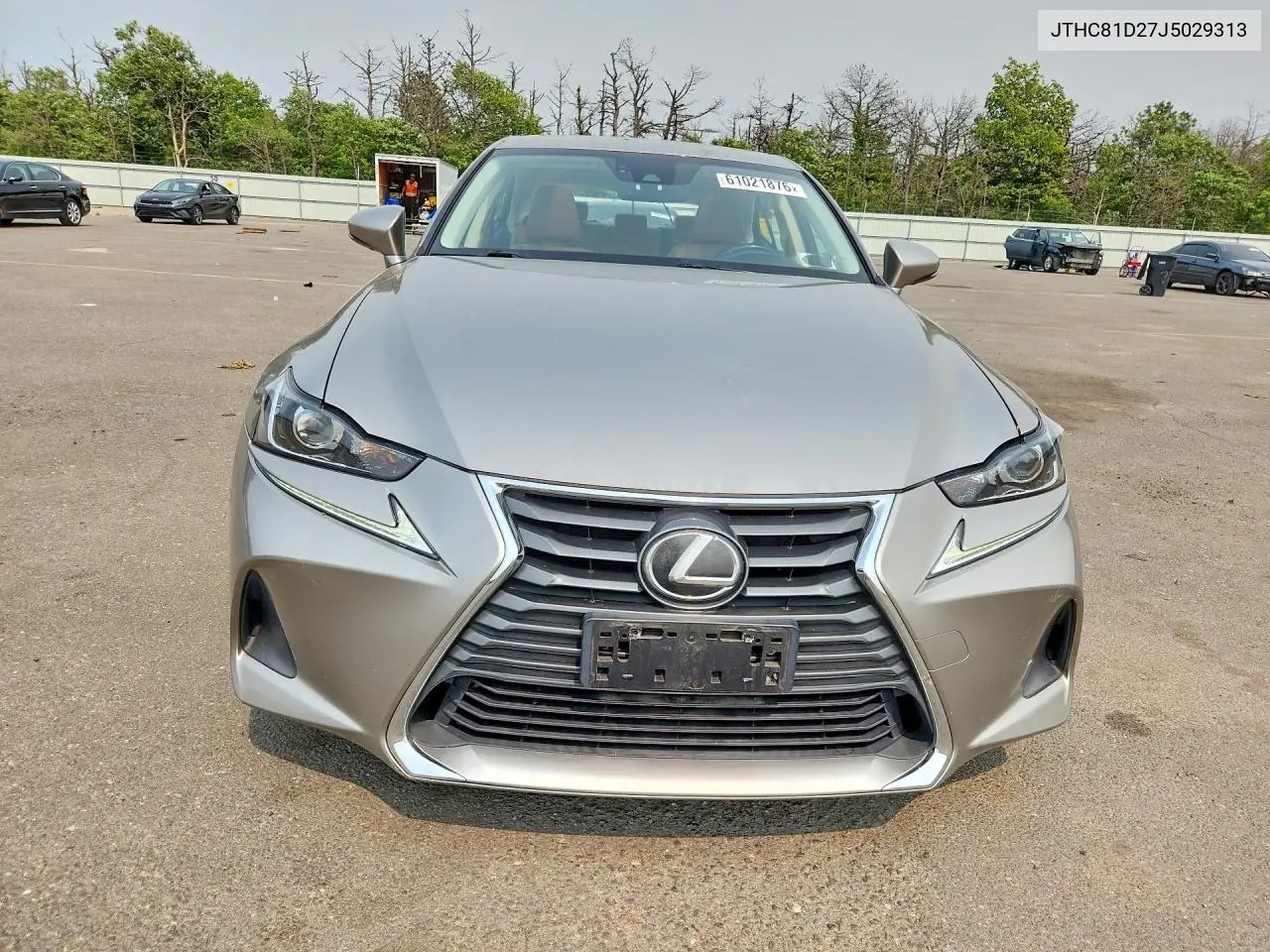 2018 Lexus Is 300 VIN: JTHC81D27J5029313 Lot: 61021876