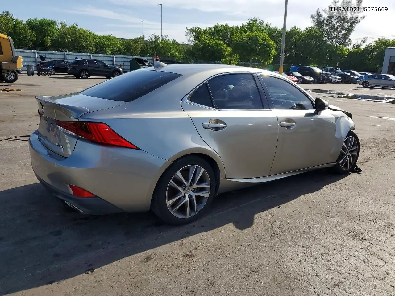 2018 Lexus Is 300 VIN: JTHBA1D21J5075669 Lot: 61498646