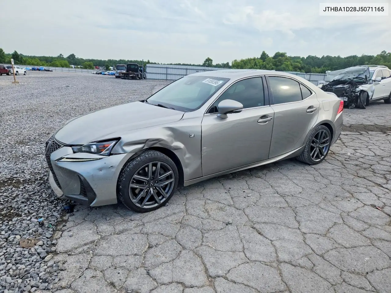 2018 Lexus Is 300 VIN: JTHBA1D28J5071165 Lot: 61858396