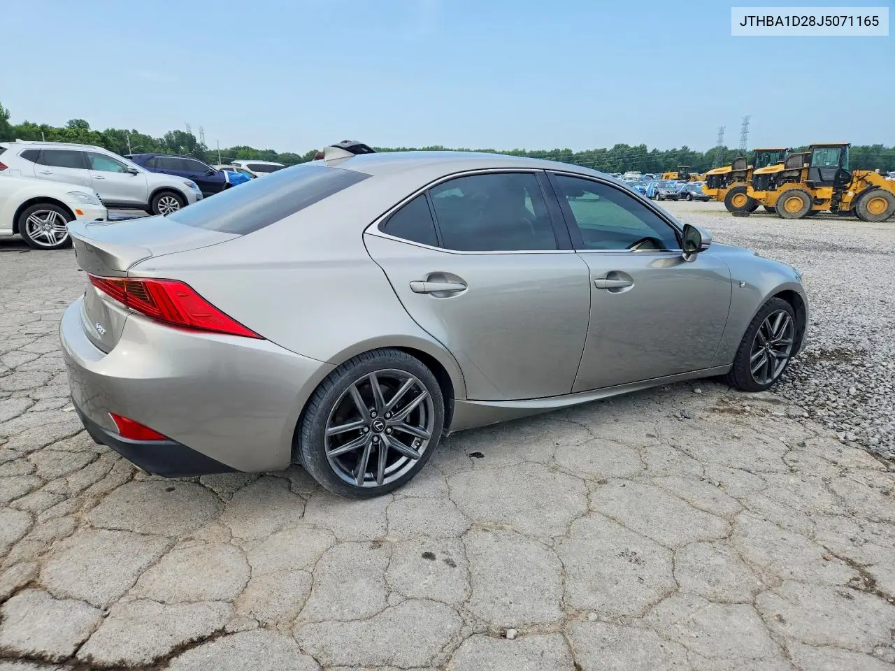 2018 Lexus Is 300 VIN: JTHBA1D28J5071165 Lot: 61858396