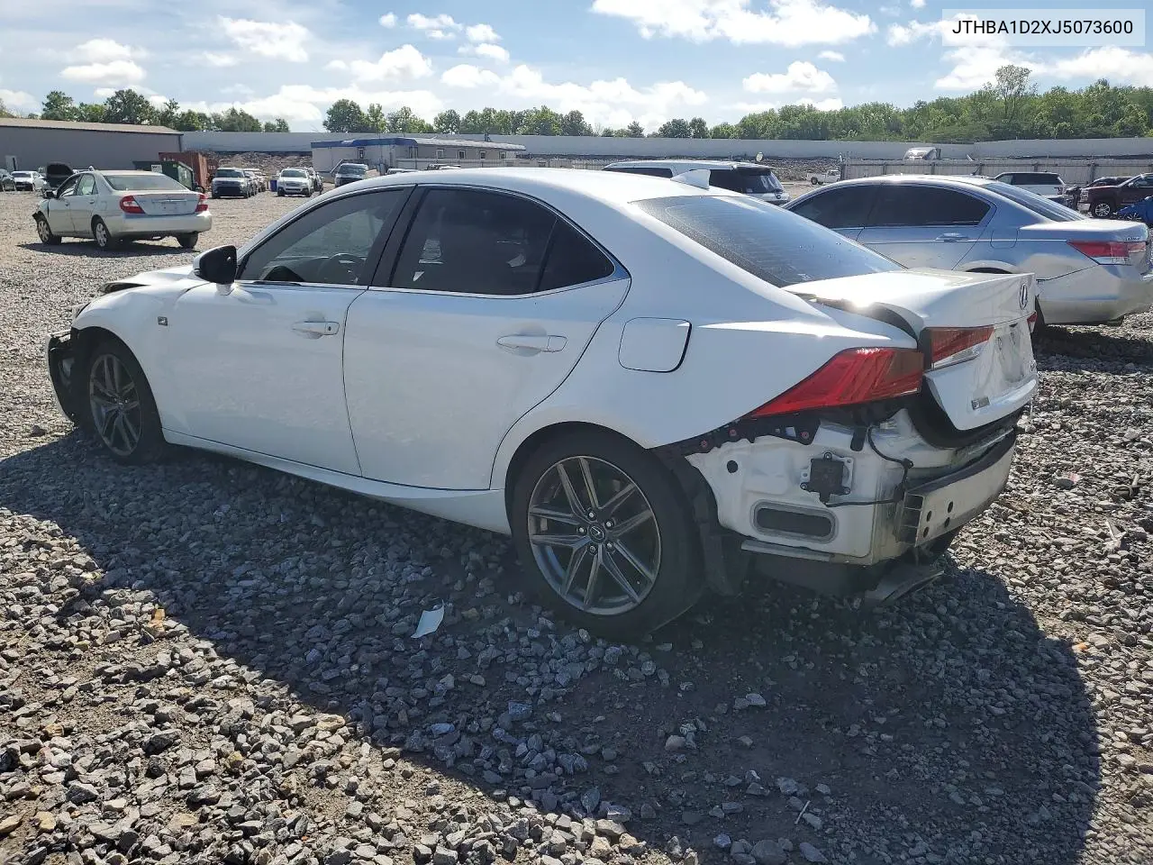 2018 Lexus Is 300 VIN: JTHBA1D2XJ5073600 Lot: 61891196