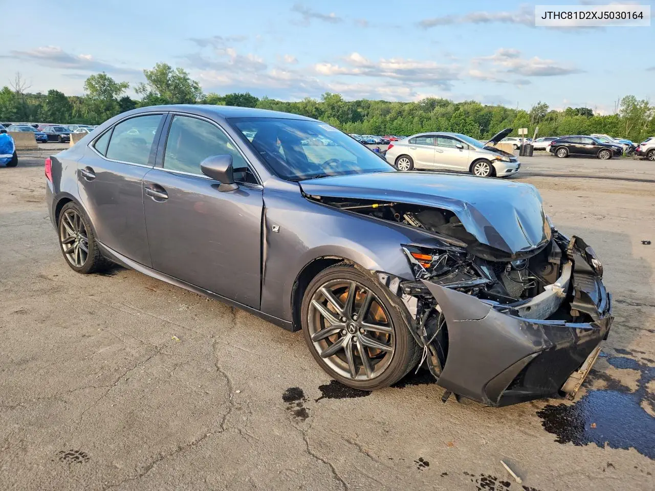 2018 Lexus Is 300 VIN: JTHC81D2XJ5030164 Lot: 61965036