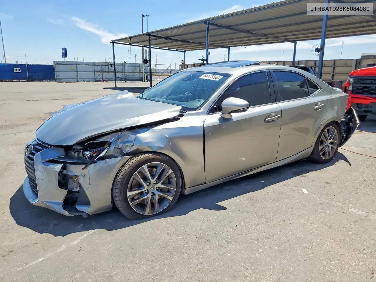 2019 Lexus Is 300 VIN: JTHBA1D28K5084080 Lot: 54472286