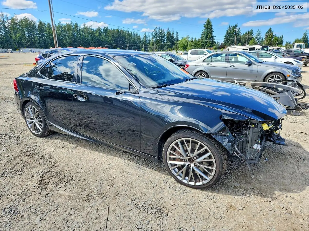 2019 Lexus Is 300 VIN: JTHC81D20K5035102 Lot: 60650366
