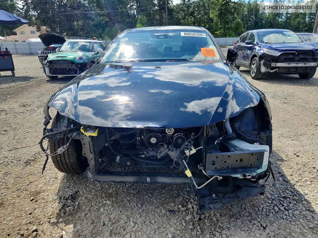2019 Lexus Is 300 VIN: JTHC81D20K5035102 Lot: 60650366