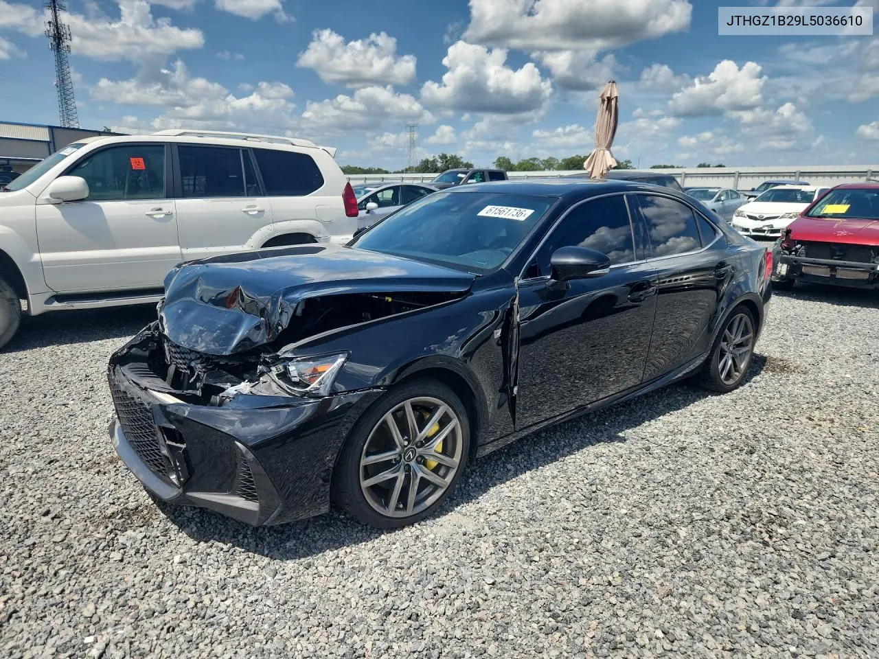 2020 Lexus Is 350 F Sport VIN: JTHGZ1B29L5036610 Lot: 61561736