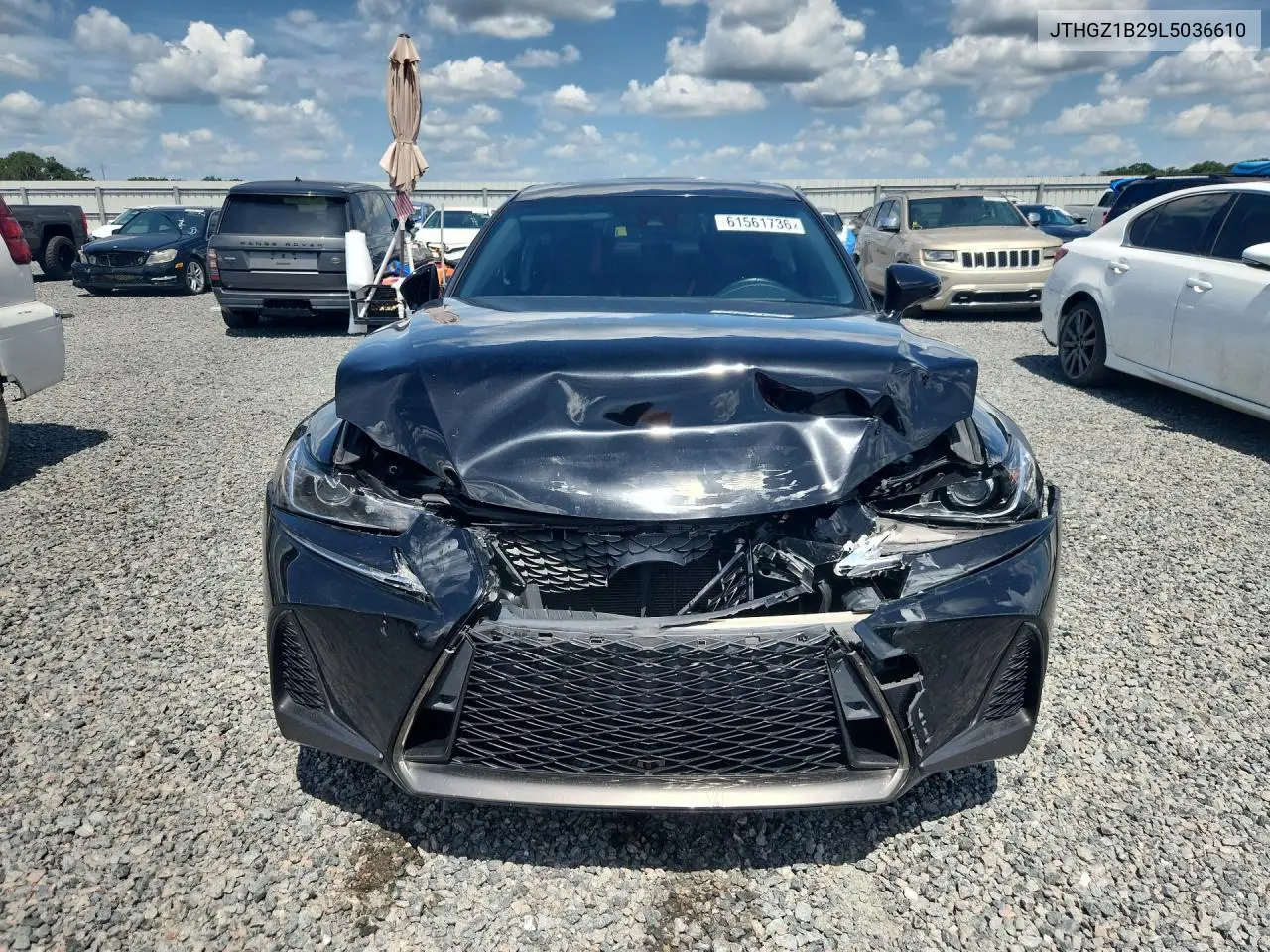 2020 Lexus Is 350 F Sport VIN: JTHGZ1B29L5036610 Lot: 61561736