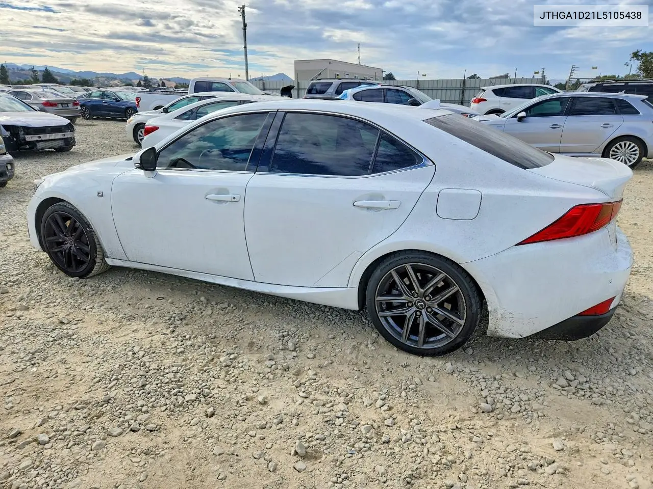 2020 Lexus Is 300 F Sport VIN: JTHGA1D21L5105438 Lot: 62106056