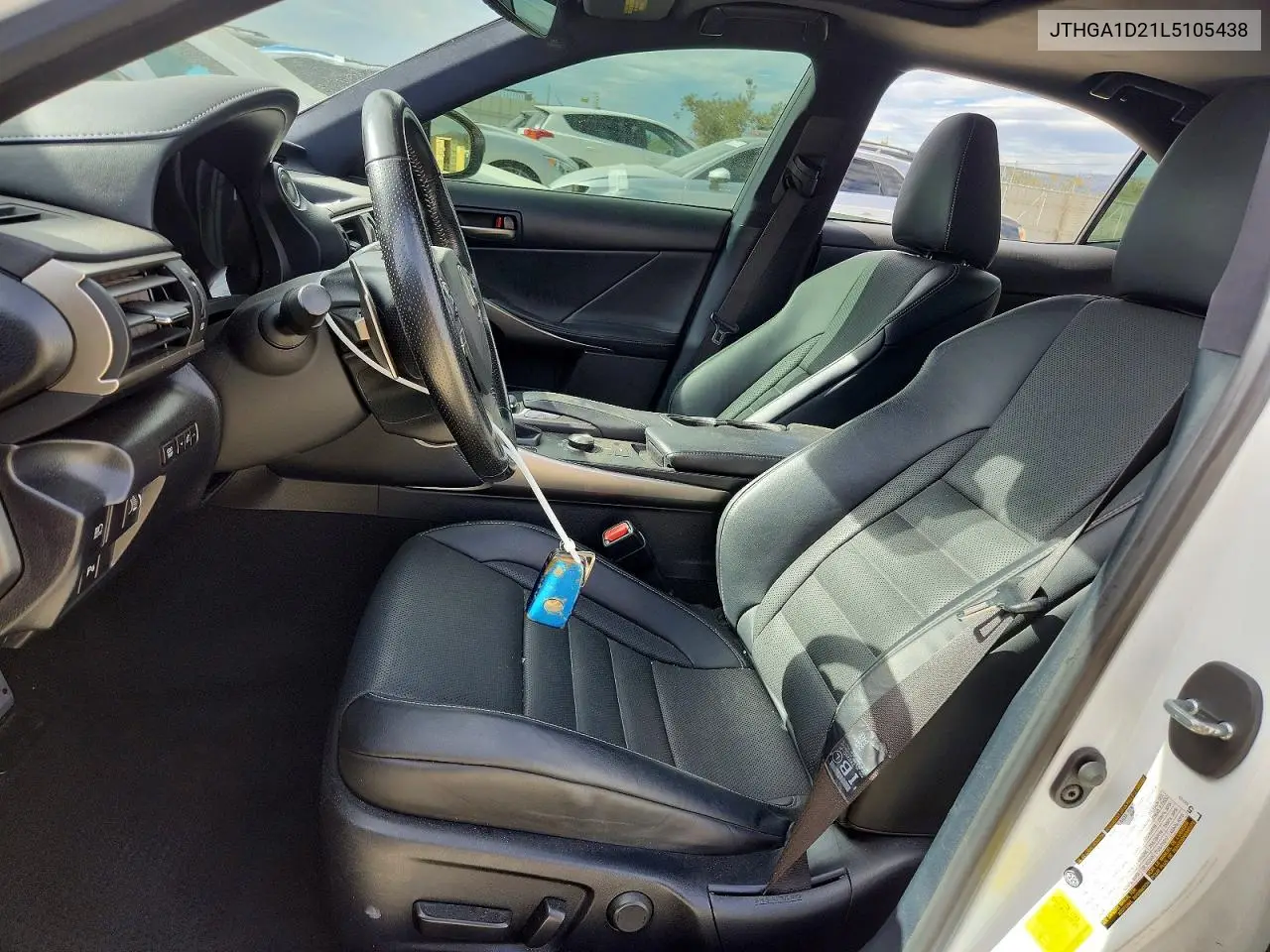 2020 Lexus Is 300 F Sport VIN: JTHGA1D21L5105438 Lot: 62106056