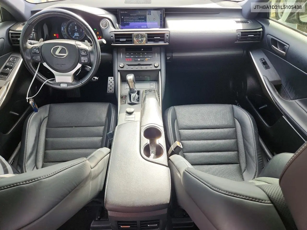 2020 Lexus Is 300 F Sport VIN: JTHGA1D21L5105438 Lot: 62106056