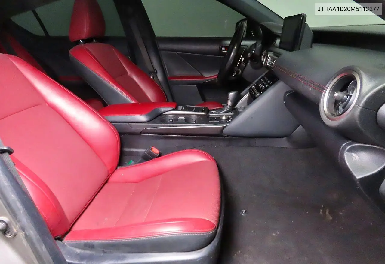JTHAA1D20M5113277 2021 Lexus Is 300 Base
