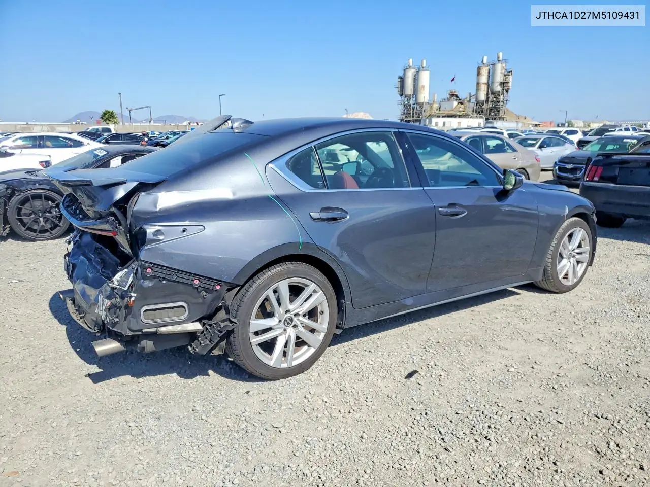 2021 Lexus Is 300 VIN: JTHCA1D27M5109431 Lot: 57609516