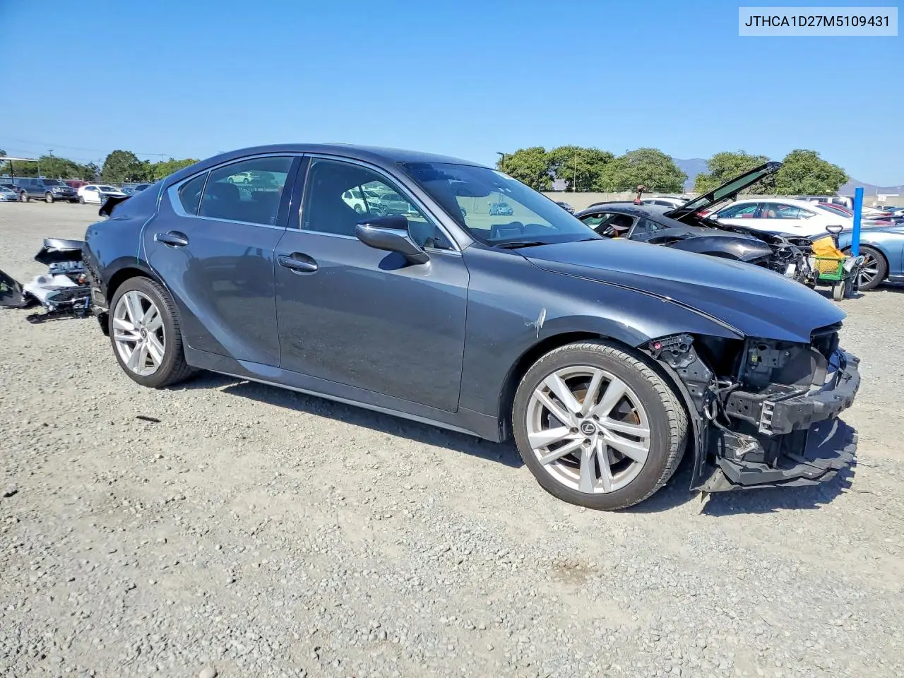 2021 Lexus Is 300 VIN: JTHCA1D27M5109431 Lot: 57609516