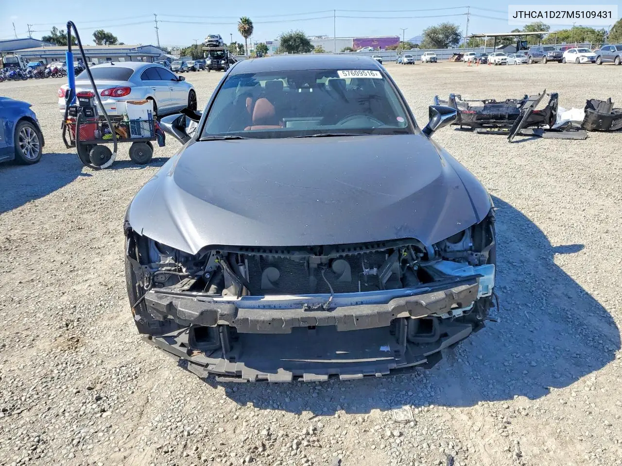 2021 Lexus Is 300 VIN: JTHCA1D27M5109431 Lot: 57609516