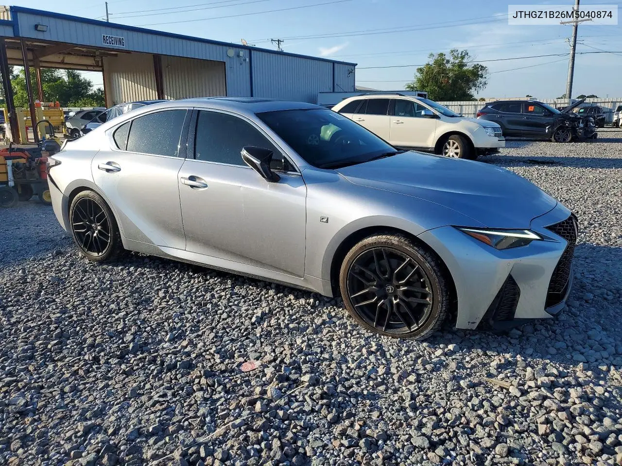 2021 Lexus Is 350 F Sport VIN: JTHGZ1B26M5040874 Lot: 59882086