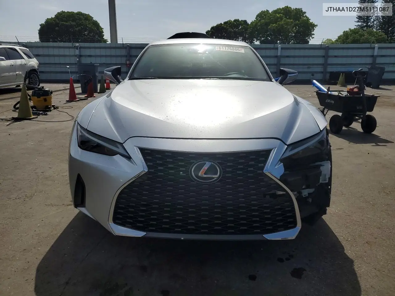 2021 Lexus Is 300 VIN: JTHAA1D27M5111087 Lot: 61176886