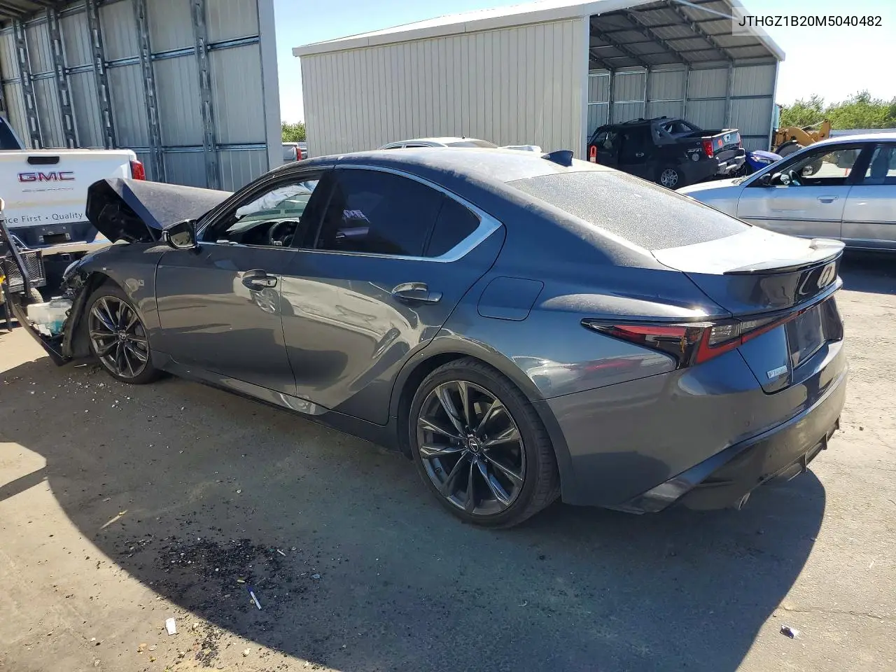 2021 Lexus Is 350 F Sport VIN: JTHGZ1B20M5040482 Lot: 61370036