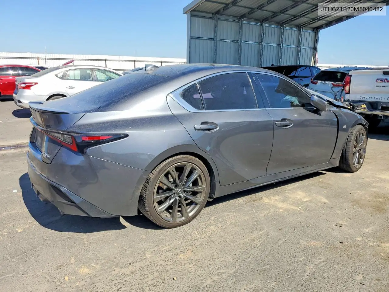 2021 Lexus Is 350 F Sport VIN: JTHGZ1B20M5040482 Lot: 61370036