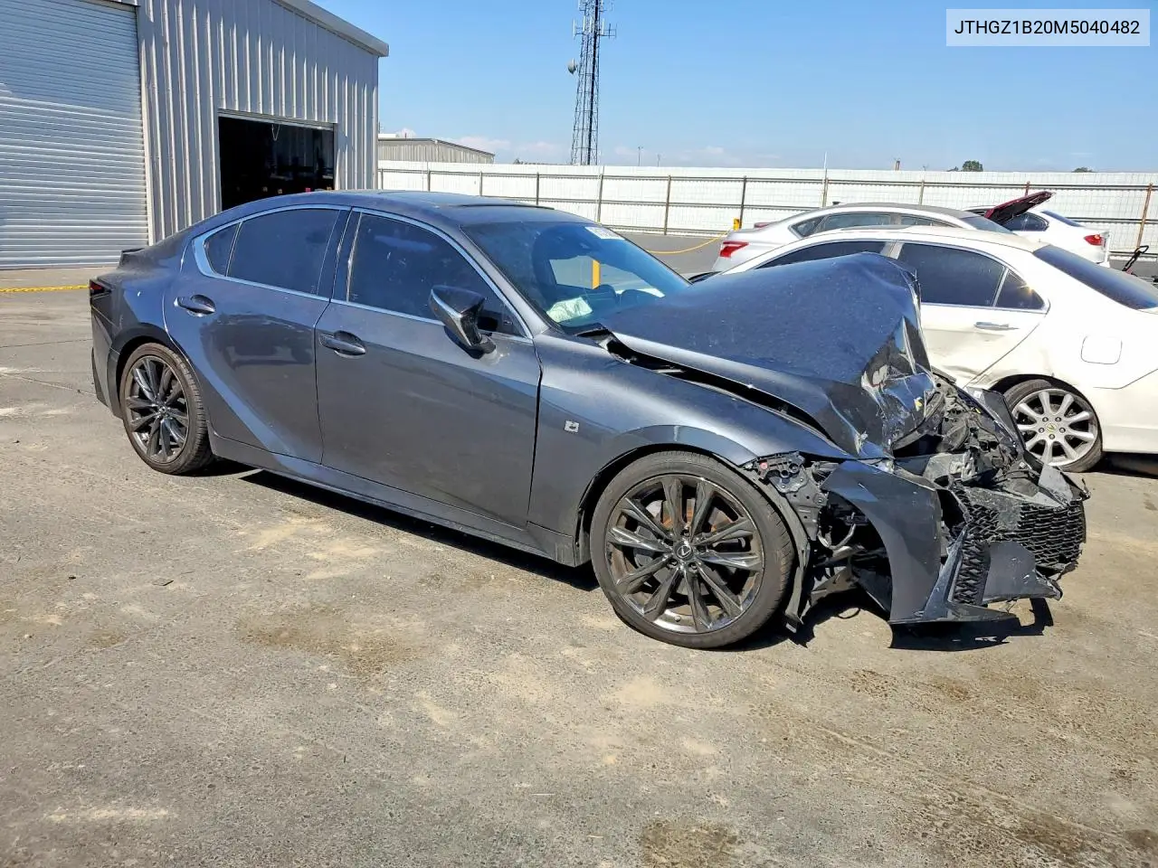2021 Lexus Is 350 F Sport VIN: JTHGZ1B20M5040482 Lot: 61370036