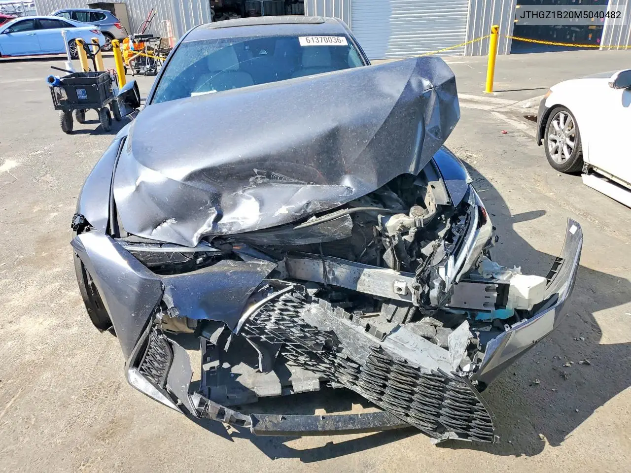 2021 Lexus Is 350 F Sport VIN: JTHGZ1B20M5040482 Lot: 61370036