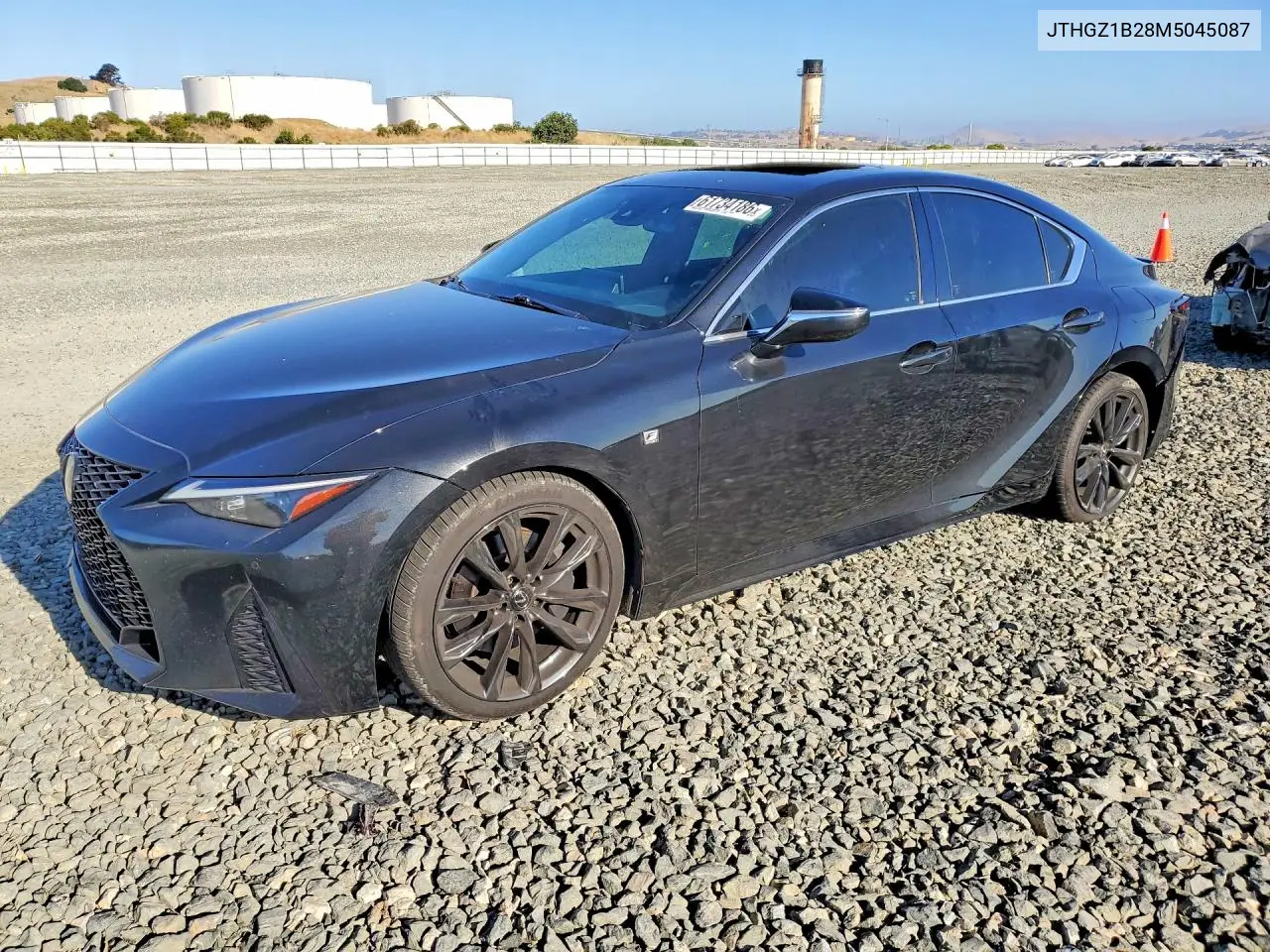 2021 Lexus Is 350 F Sport VIN: JTHGZ1B28M5045087 Lot: 61734186