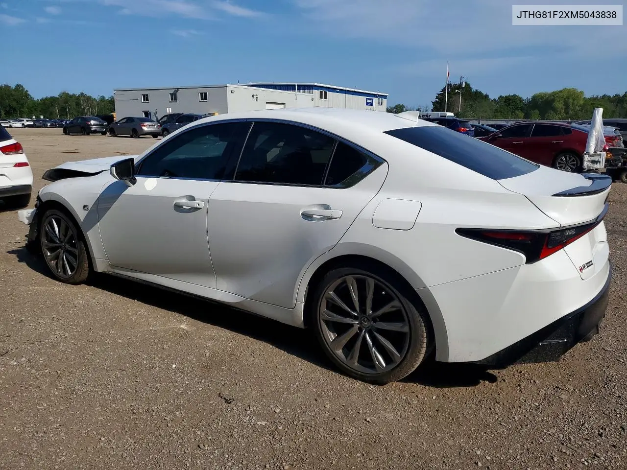 2021 Lexus Is 300 F Sport VIN: JTHG81F2XM5043838 Lot: 61797576