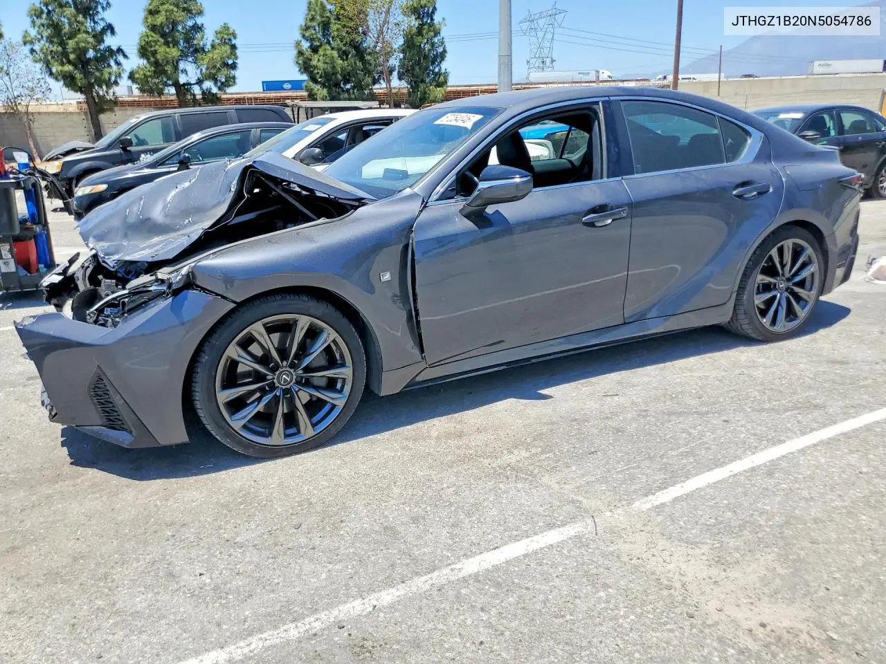 2022 Lexus Is 350 F Sport VIN: JTHGZ1B20N5054786 Lot: 57054046