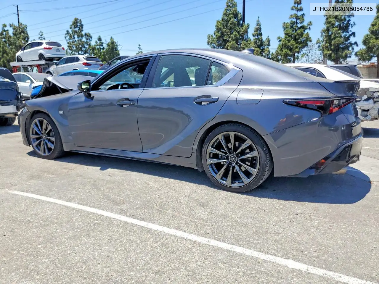 2022 Lexus Is 350 F Sport VIN: JTHGZ1B20N5054786 Lot: 57054046