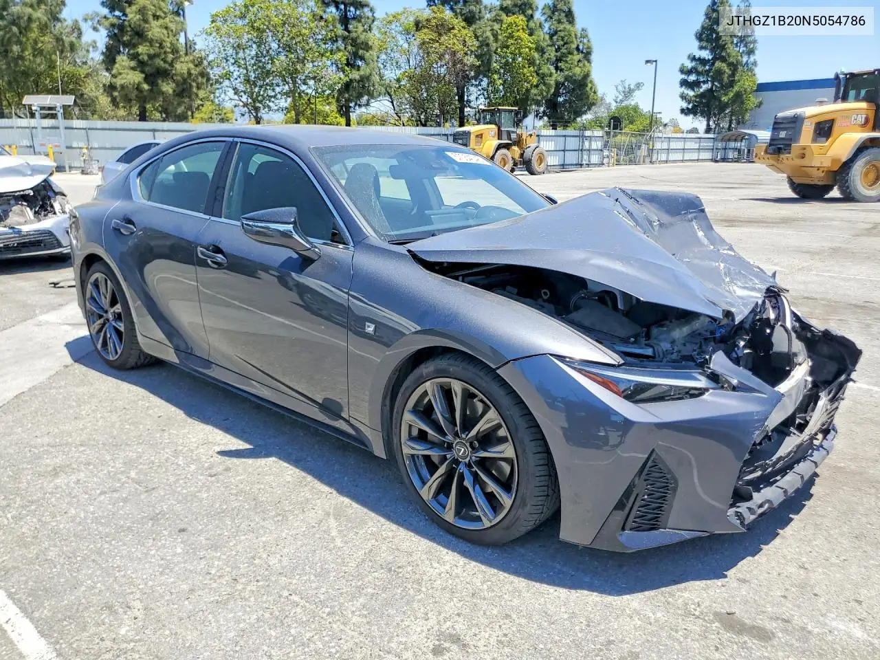 2022 Lexus Is 350 F Sport VIN: JTHGZ1B20N5054786 Lot: 57054046