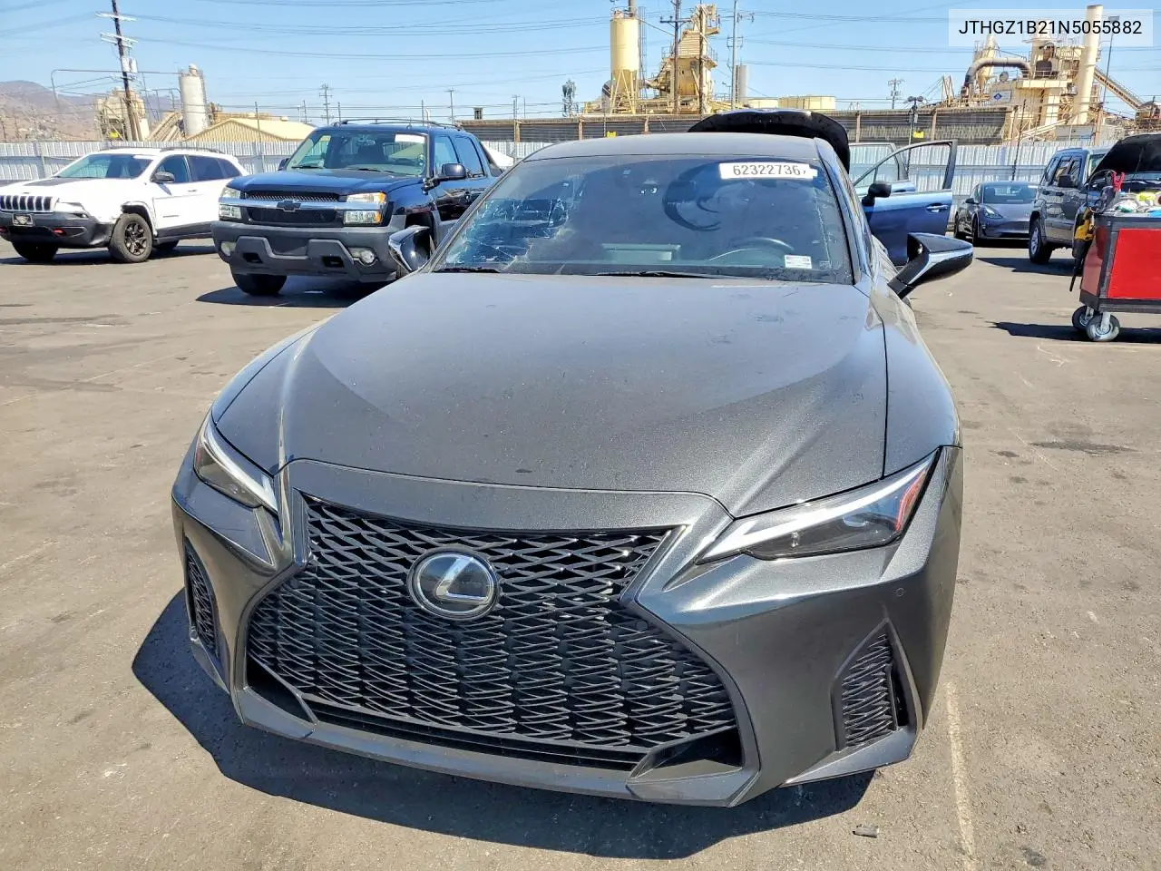 2022 Lexus Is 350 F Sport VIN: JTHGZ1B21N5055882 Lot: 62322736