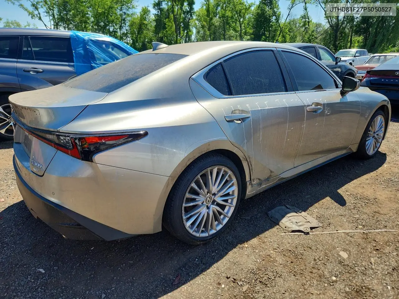 2023 Lexus Is 300 VIN: JTHD81F27P5050527 Lot: 61570946